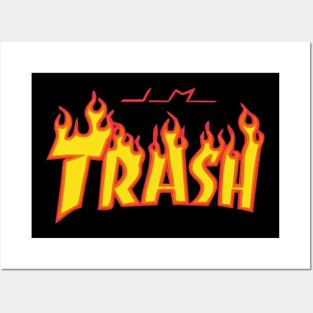 I'm Trash Wall Art by JessicaMarieH